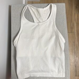 Lululemon White Athletic Top